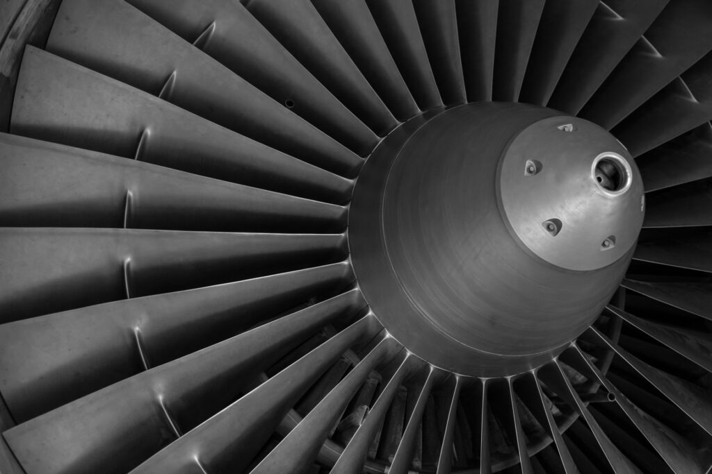 Flugzeugturbin